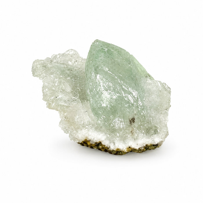 Green Apophyllite Cluster #17