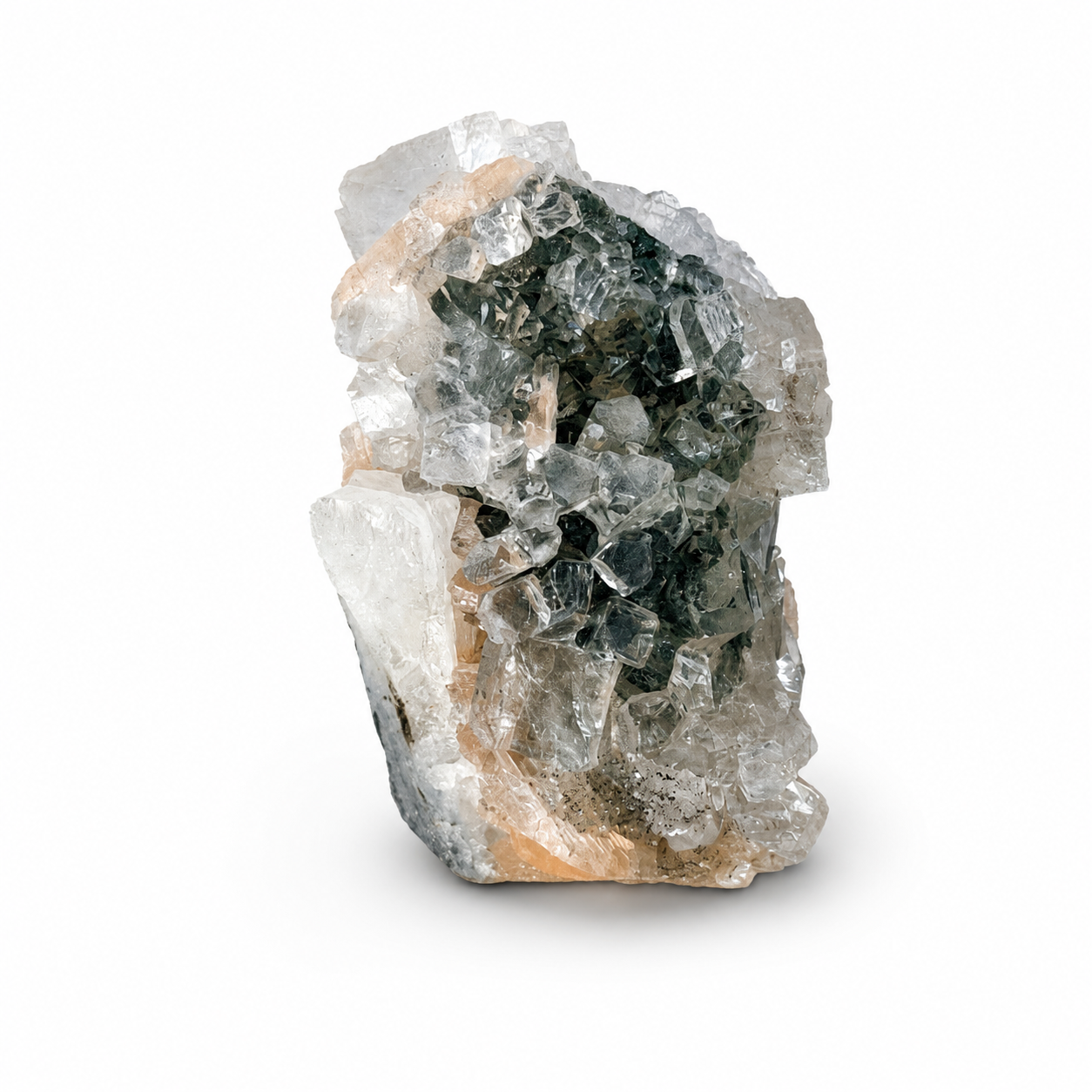 Green Apophyllite Cluster #30