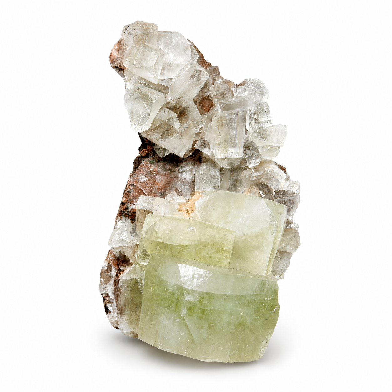 Green Apophyllite Cluster #31
