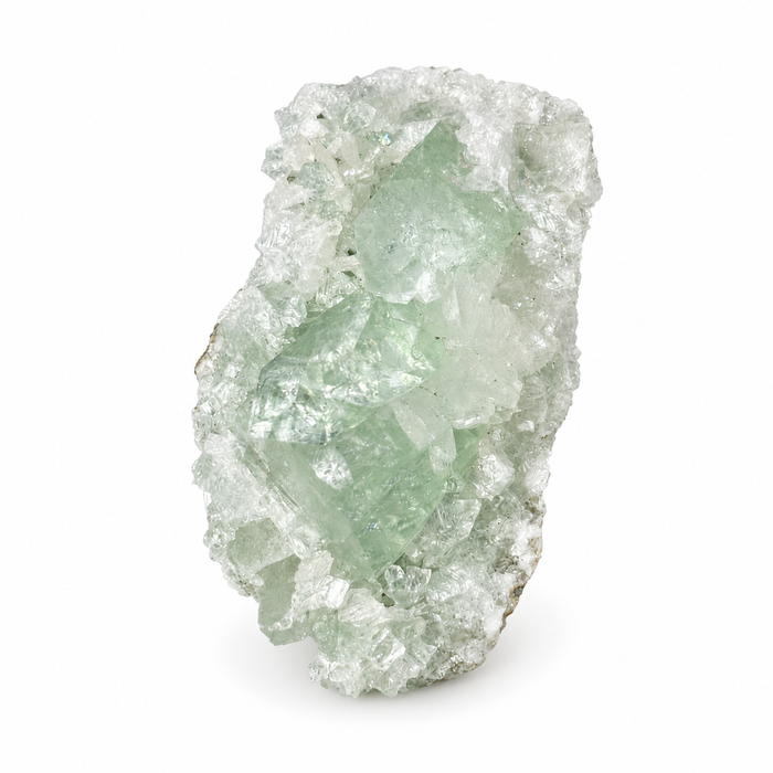Green Apophyllite Cluster #22