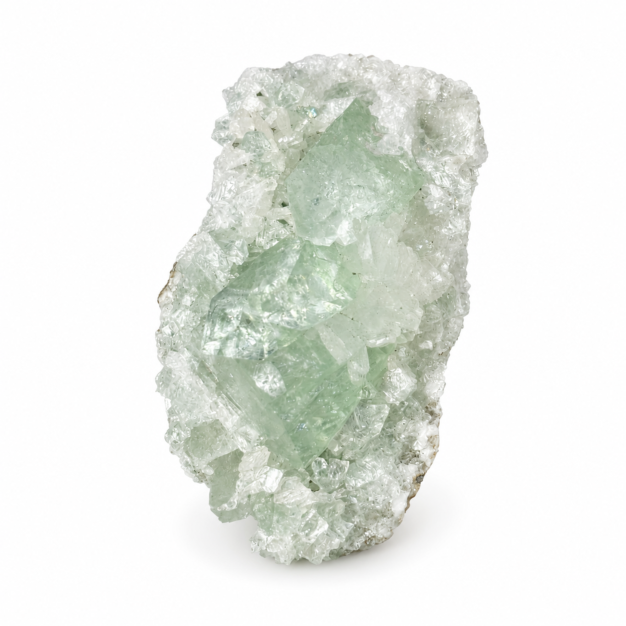 Green Apophyllite Cluster #22