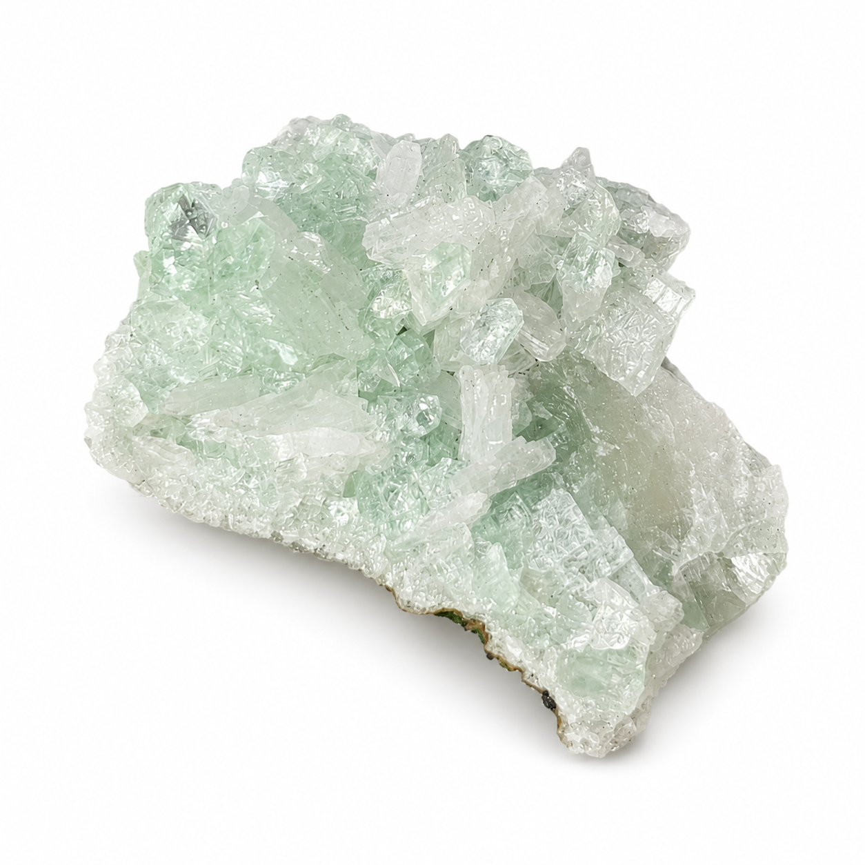 Green Apophyllite Cluster #20