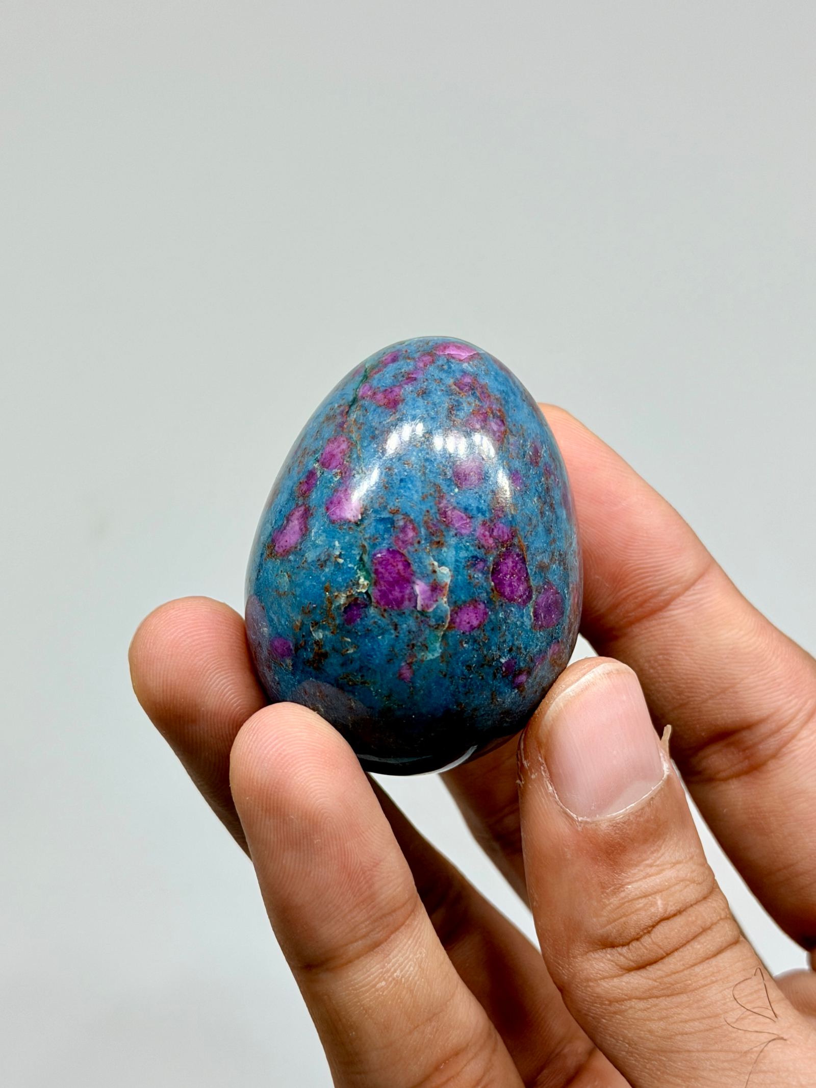 Ruby in Kyanite Egg #4