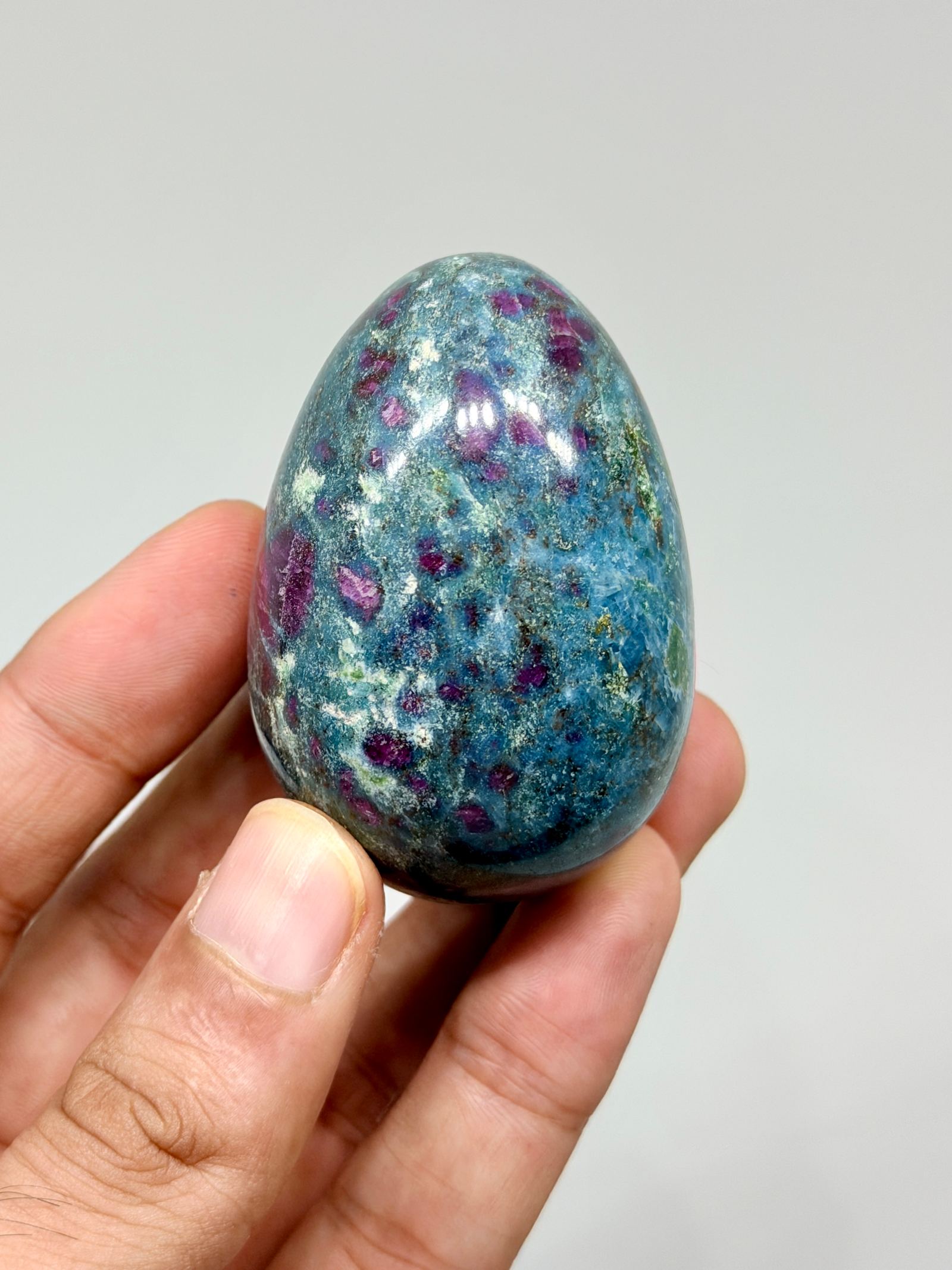 Ruby in Kyanite Egg #1