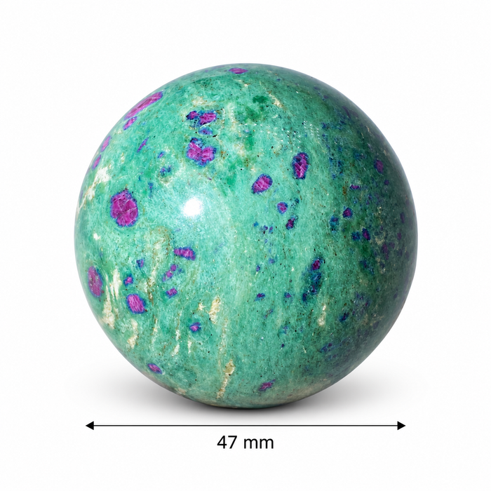 Ruby in Fuchsite Sphere #9