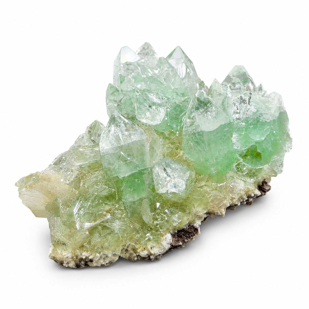 Green Apophyllite Cluster #25