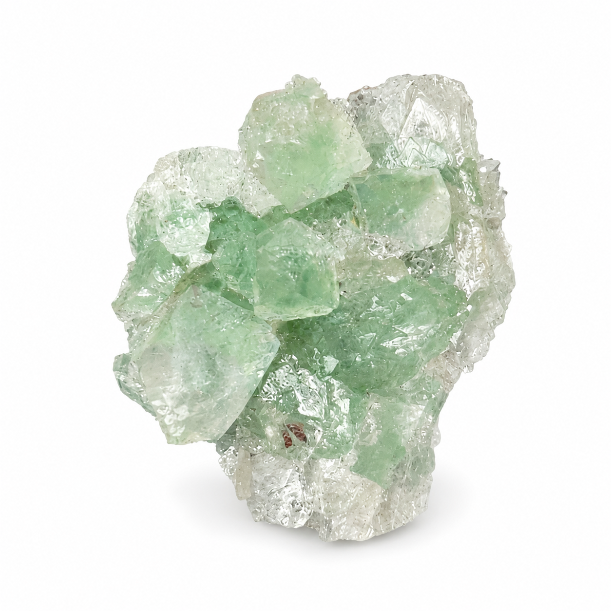 Green Apophyllite Cluster No. 23