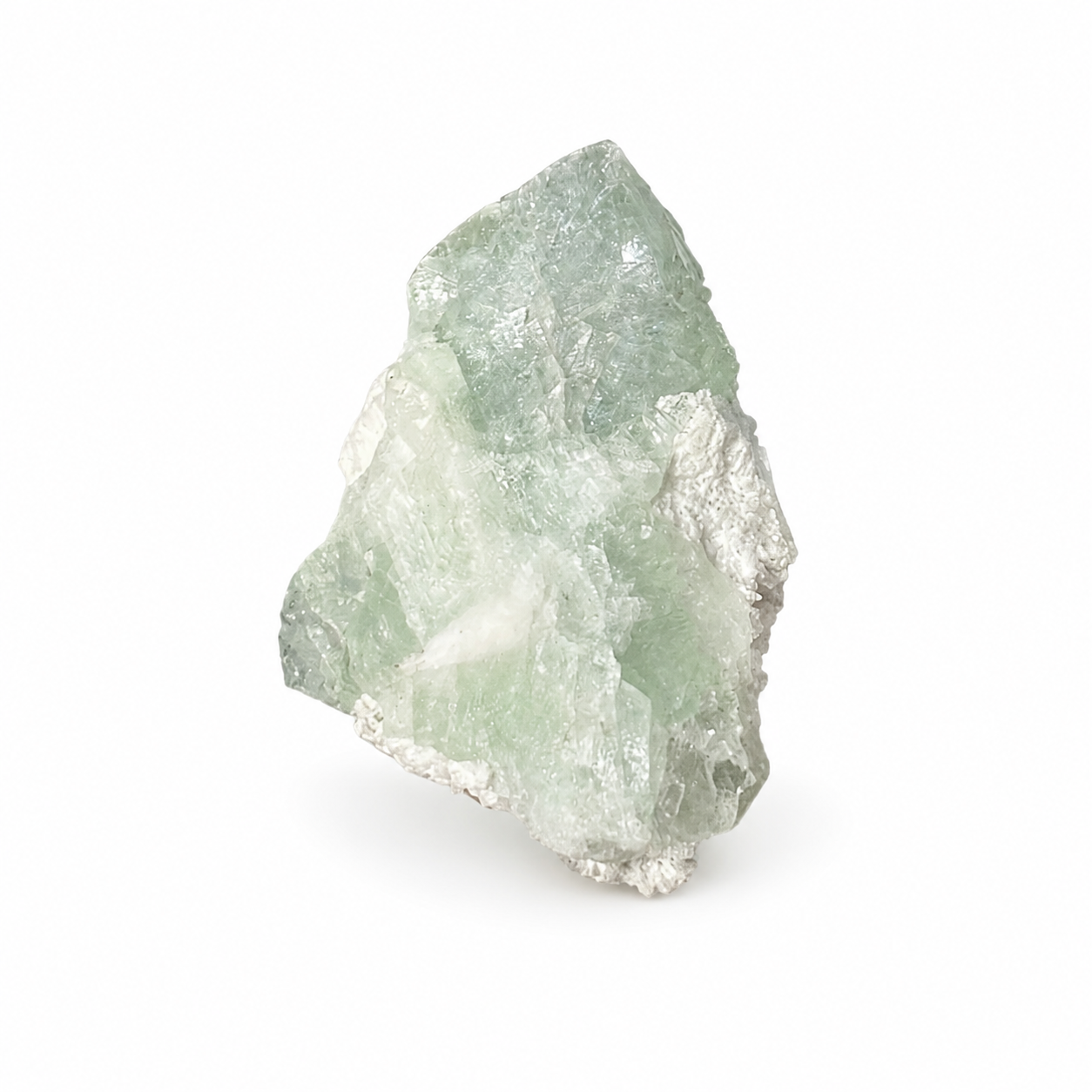 Green Apophyllite with Stilbite Cluster #13