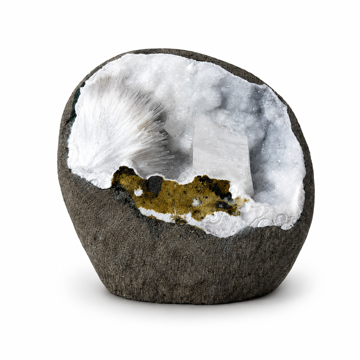 Scolecite Spray Geode No. 5