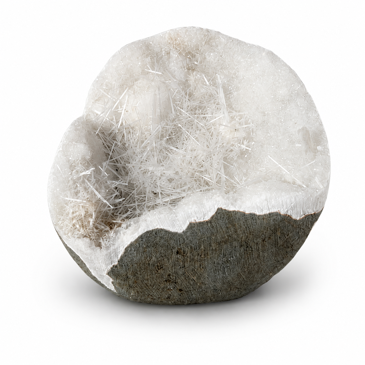 Scolecite Spray Geode No. 4