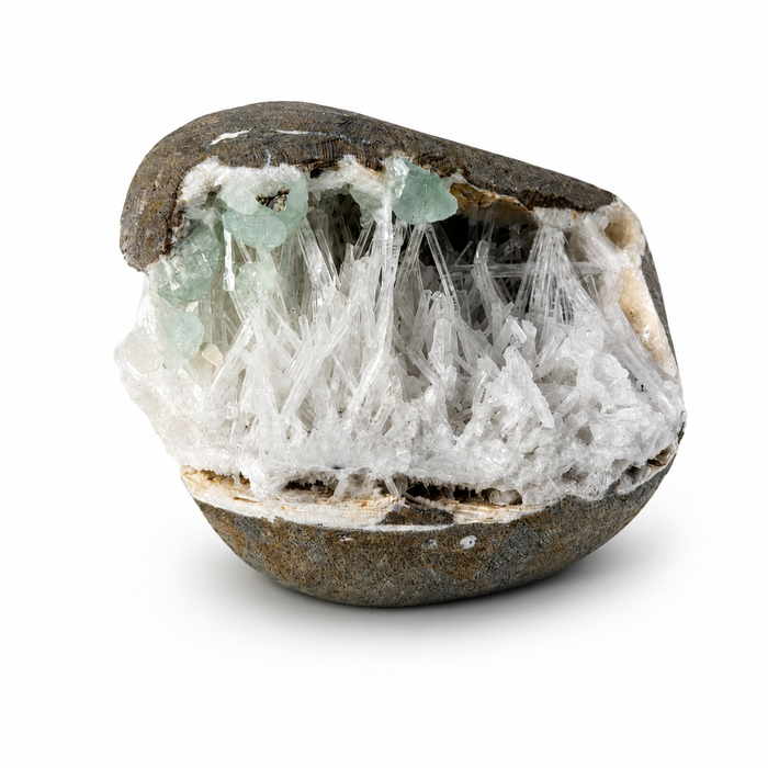 Green Apophyllite Cluster #32