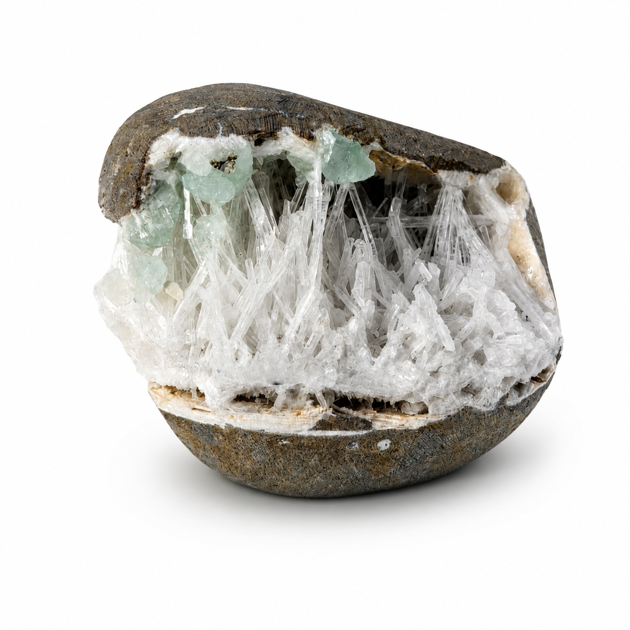 Green Apophyllite Cluster No. 32