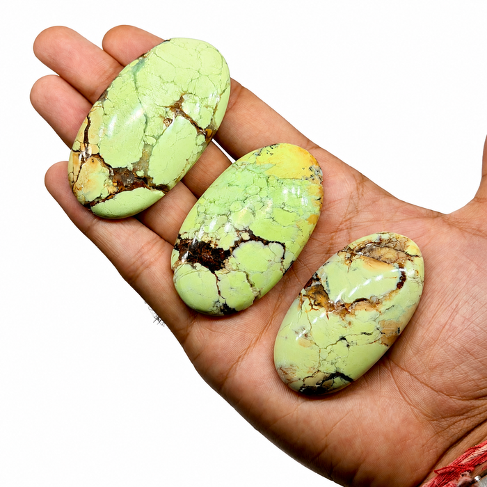 Citron Chrysoprase Palmstone