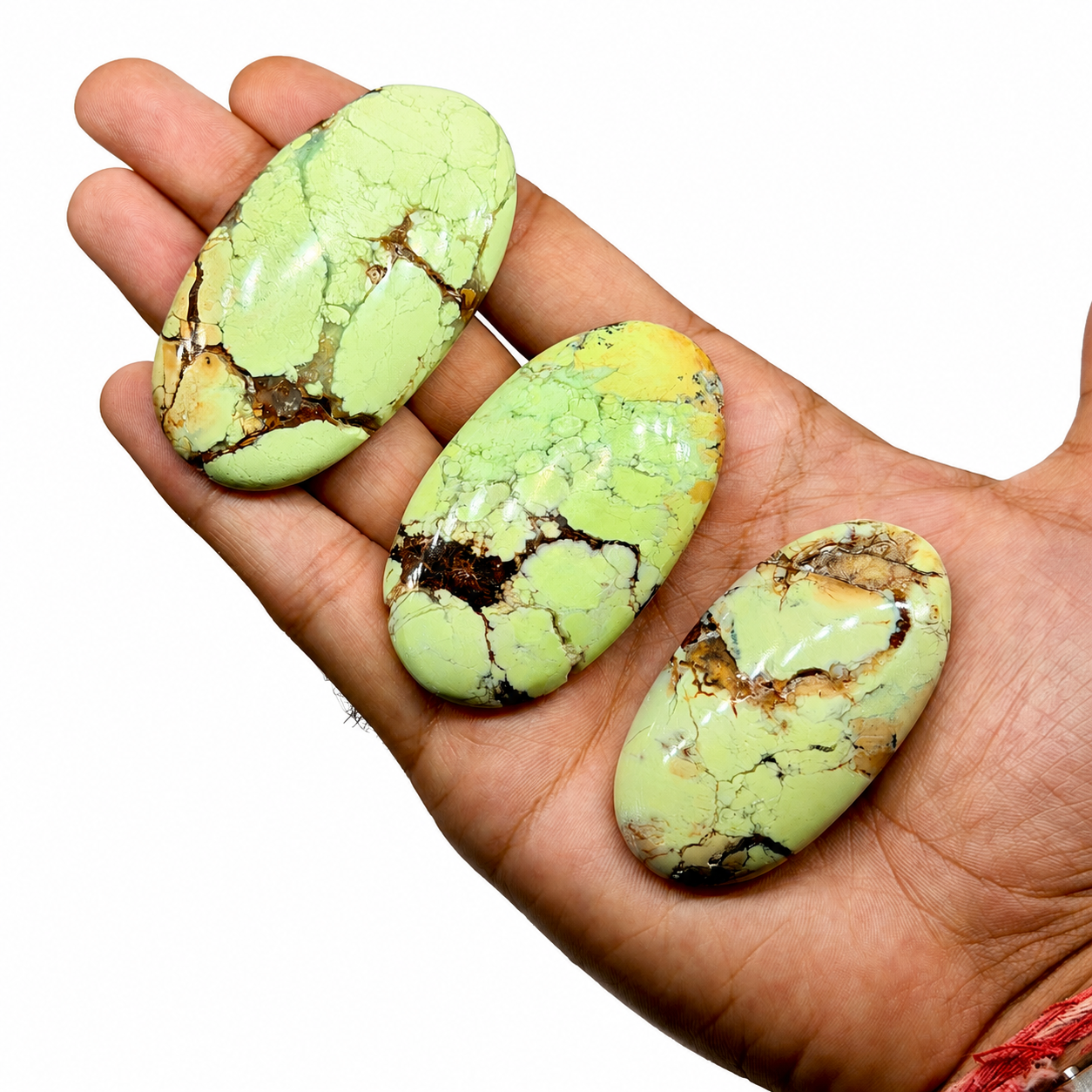 Citron Chrysoprase Palmstone