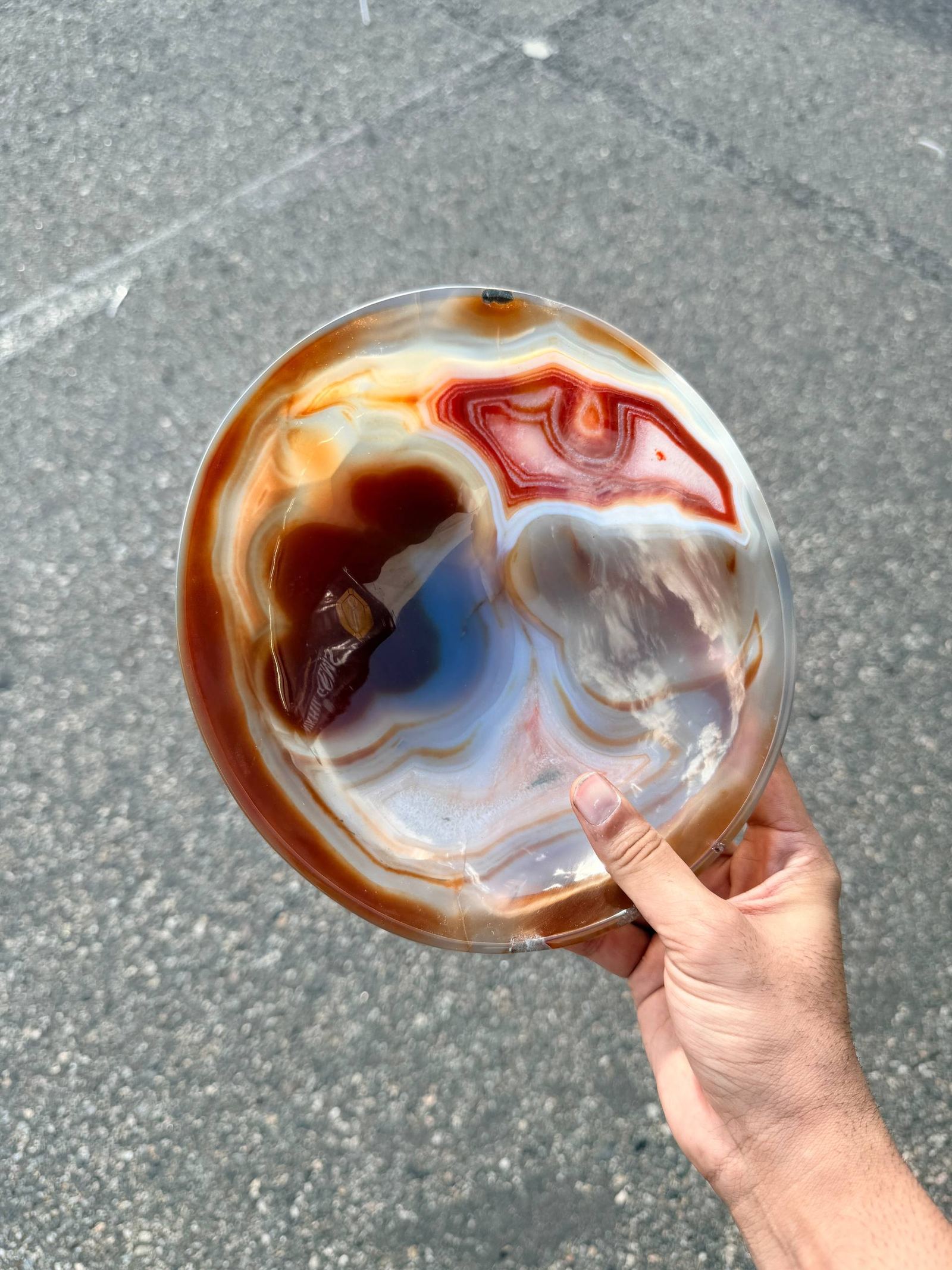 Carnelian Agate Slab