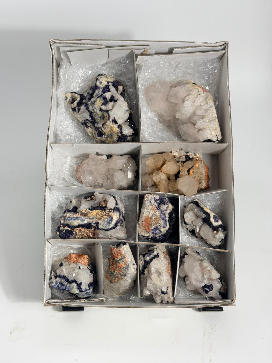 Fluorite on Quartz - #249