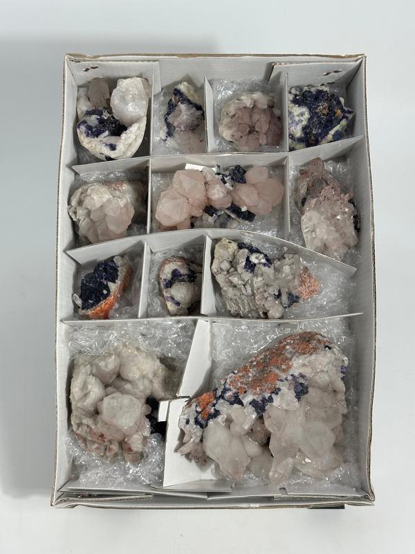 Fluorite on Quartz - #248