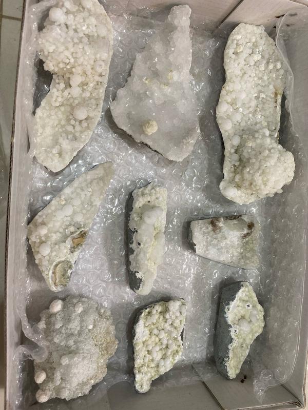 Gyrolite Mineral - 1.6 kg 6 pcs