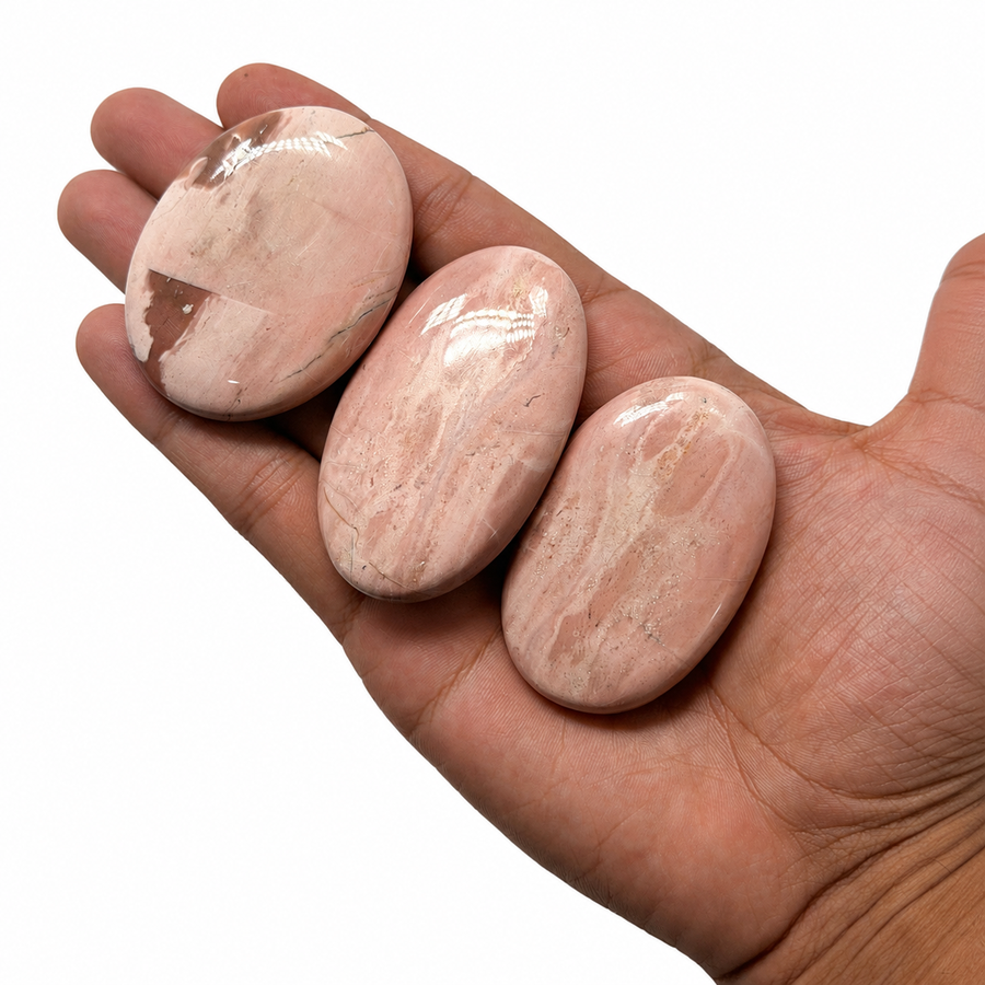 Australian Pink Opal Palmstone (1kg)